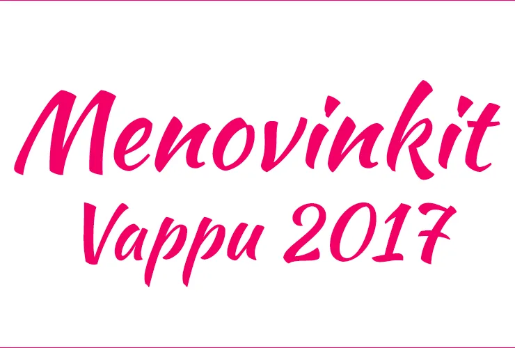 menovinkit vappu 2017 Helsinki