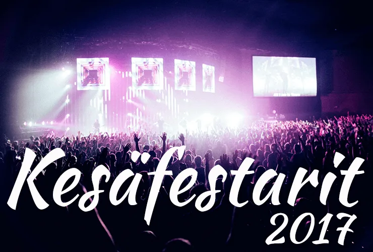 festarit kesä 2017 Elokuu