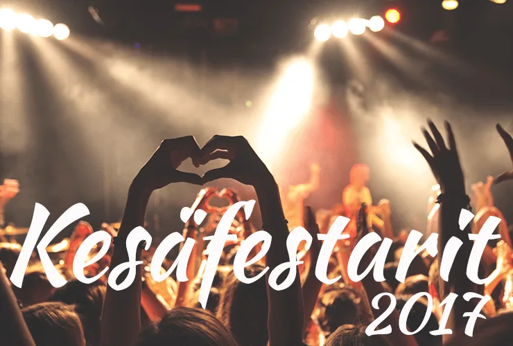 kesäfestarit 2017 Heinäkuu