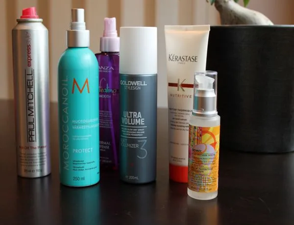 Lämpösuoja hiuksille