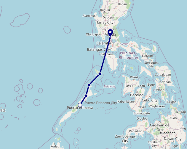 matkareitti-filippiinit