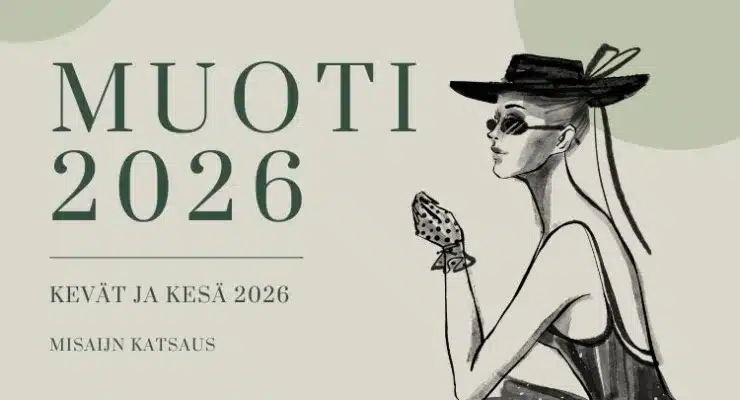 Muoti 2026 kevät ja kesä