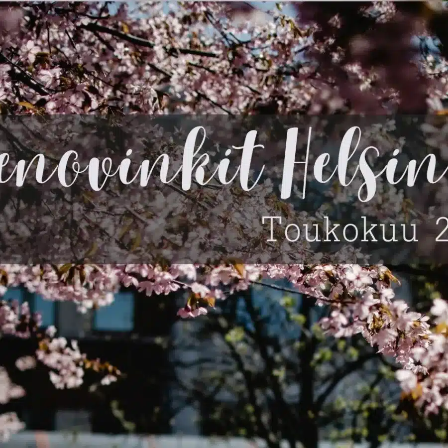 Helsinki-Toukokuu-Menovinkit
