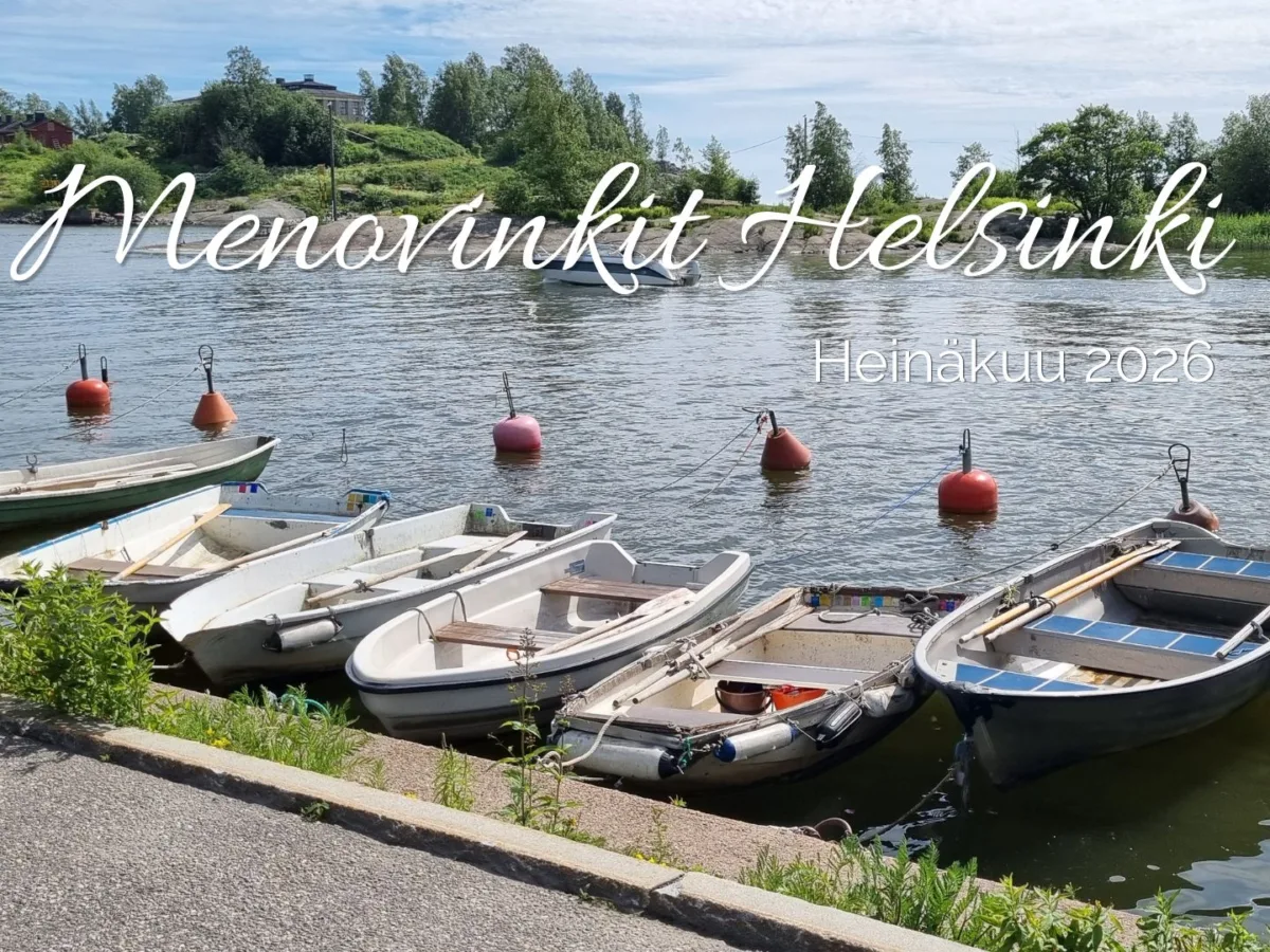 Menovinkit Helsinki Heinäkuu 2026