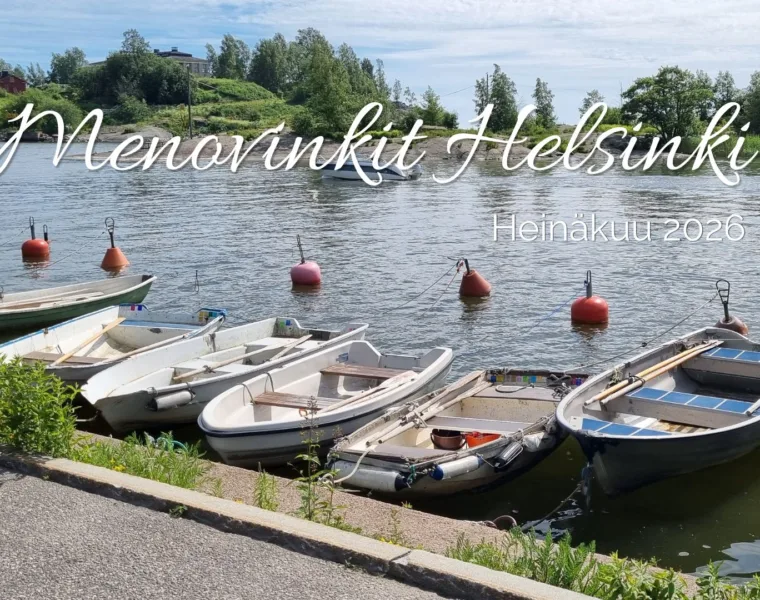 Menovinkit Helsinki Heinäkuu 2026