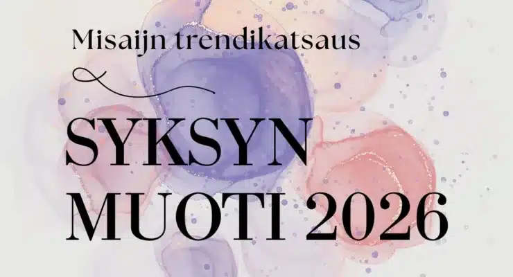 Syksyn muoti 2026
