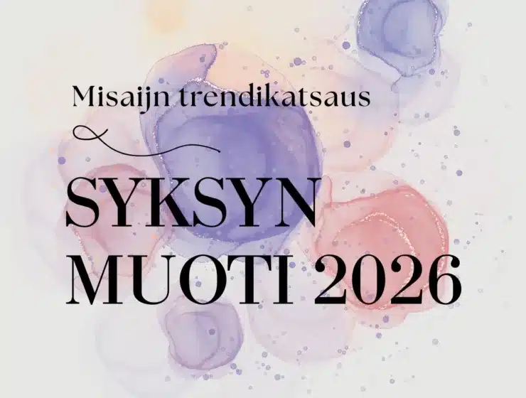 Syksyn muoti 2026